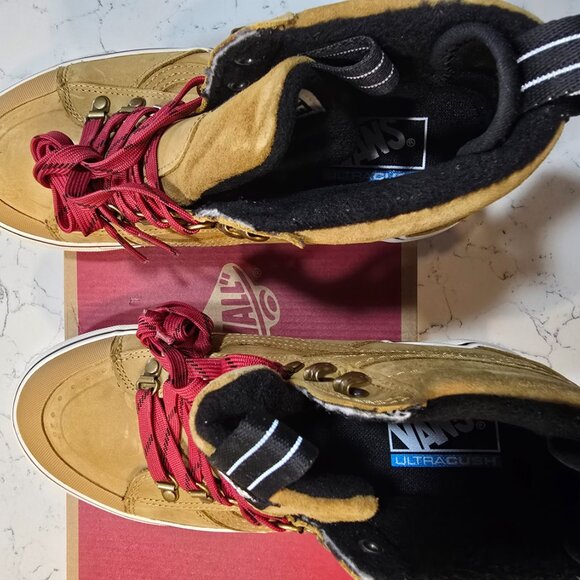 VANS Sk8-Hi DR MTE-2 Waterproof Hiking Boots TAN SIZE 8 MENS WOMENS 9.5 NEW - Picture 6 of 13